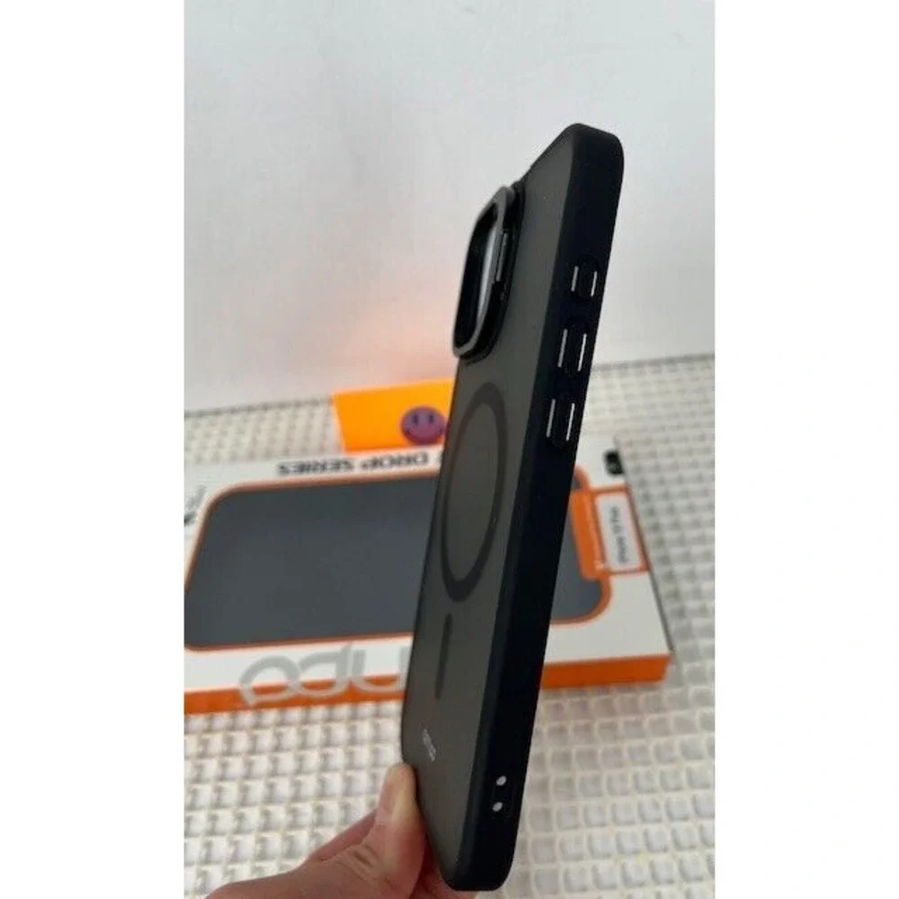 AMPD Impact Drop Series Case for iPhone 16‎ Plus Black Magsafe NEW-open box
